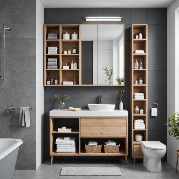 ¿Qué criterios seguir para elegir un sistema de almacenamiento modular para el baño?